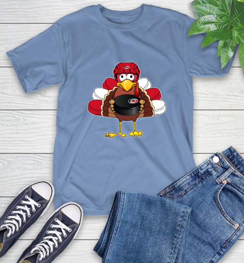 Carolina Hurricanes Turkey Thanksgiving Day T-Shirt 11