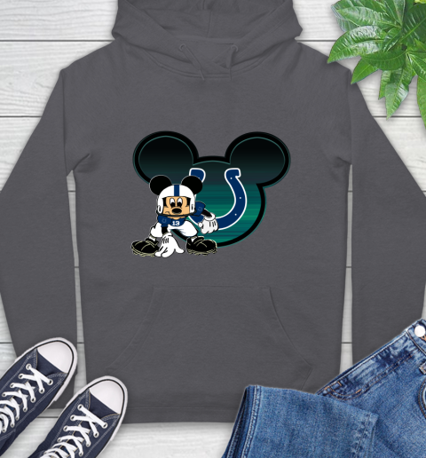 NFL Indianapolis Colts Mickey Mouse Disney Football T Shirt Hoodie 7