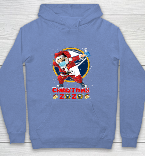 Buffalo Sabres Funny Santa Claus Dabbing Christmas 2020 NHL Youth Hoodie 8