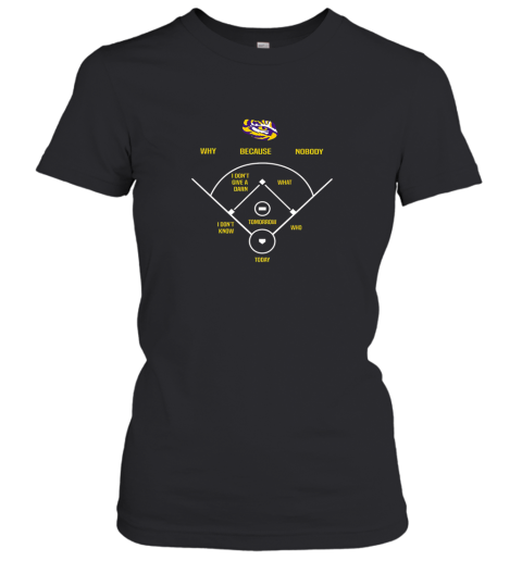 LSU Tigers Baseball Diamond Women's T-Shirt