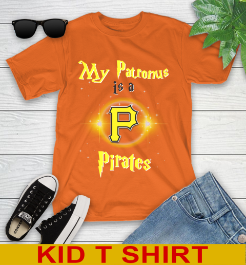 MLB Baseball Harry Potter My Patronus Is A Pittsburgh Pirates Youth T-Shirt 8
