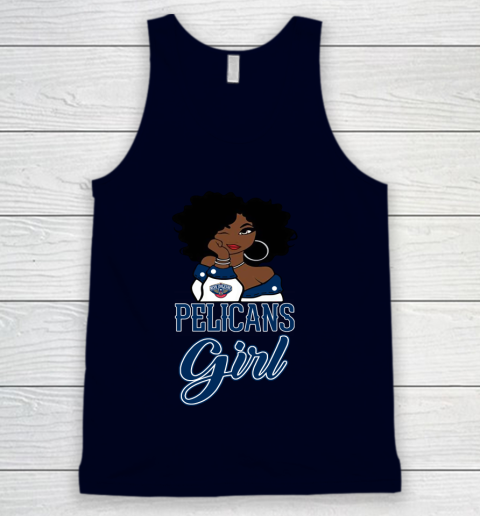 New Orleans Pelicans Girl NBA Tank Top 3