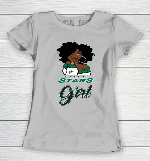 Dallas Stars Girl NHL Women's T-Shirt 6