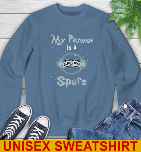 NBA Basketball Harry Potter My Patronus Is A San Antonio Spurs Sweatshirt 10