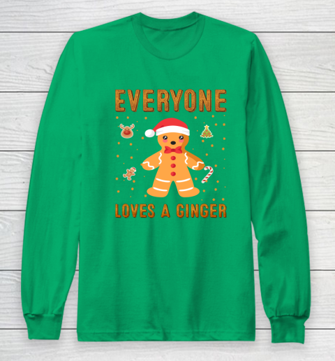 Everyone Loves A Ginger Funny Christmas Long Sleeve T-Shirt 4