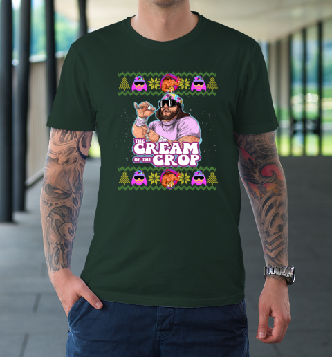 Macho The Cream of The Crop,Wrestling Ugly Christmas T-Shirt 3