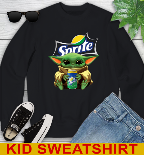 Star Wars Baby Yoda Hugs Sprite Soft Drink Shirt 114