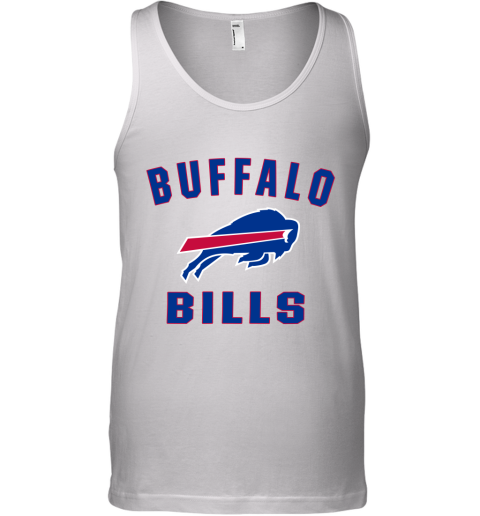 Buffalo Bills NFL Pro Line Gray Victory Arch Tank Top