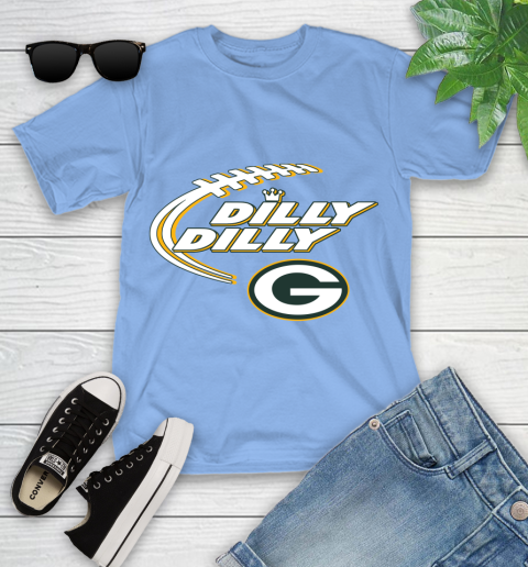 NFL Green Bay Packers Dilly Dilly Football Sports Youth T-Shirt 11