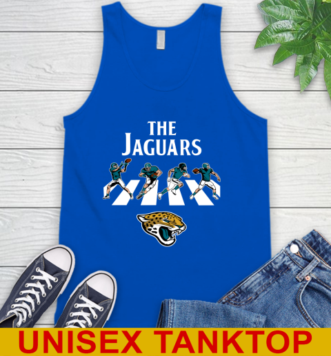 NFL Football Jacksonville Jaguars The Beatles Rock Band Shirt Tank Top 4