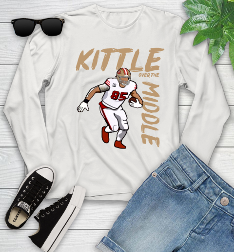 George Kittle Kittle Over the Middle San Francisco Shirt 133