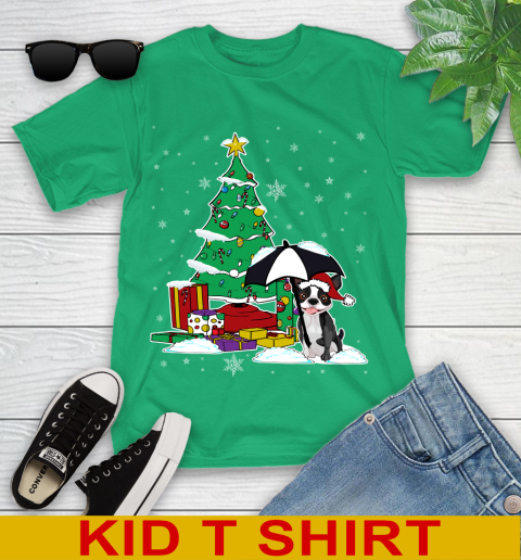 Boston Terrier Christmas Dog Lovers Shirts 103