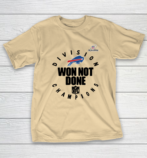 Buffalo Bills East Champions 2020 NFL Playoffs Division Won Not Done T-Shirt 5