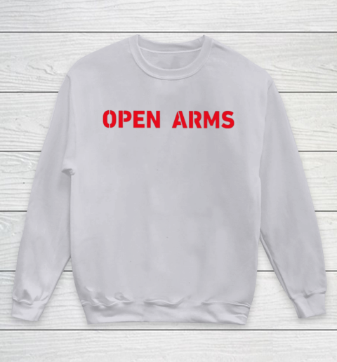 Open Arms Pep Guardiola - Print On Front And Back Youth Sweatshirt 2