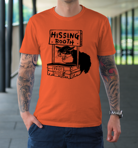 Hissing Booth Kitten Kitty Cat Furmom Furdad Funny T-Shirt 10