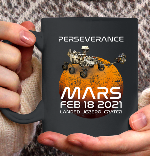 Perseverance Mars Rover Landing 2021 Nasa Mission Ceramic Mug 11oz