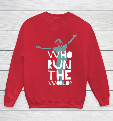 Megan Rapinoe Who Run The World Youth Sweatshirt 7