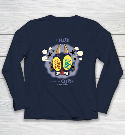 The Cuphead Show Shirt The Devil I Hate Those Cups Long Sleeve T-Shirt 2