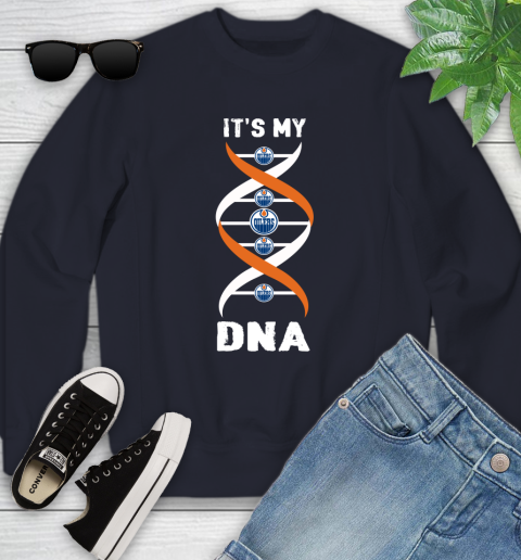 Edmonton Oilers NHL Hockey It's My DNA Sports Youth Sweatshirt 2