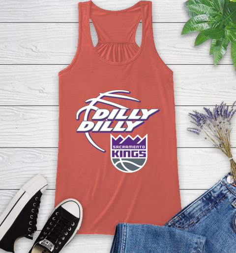 NBA Sacramento Kings Dilly Dilly Basketball Sports Racerback Tank 4