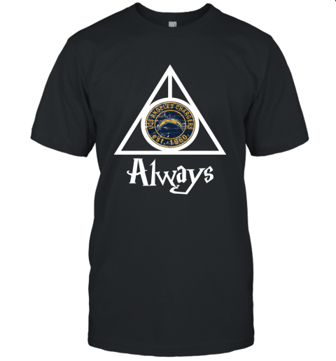 Always Love The Los Angeles Chargers x Harry Potter Mashup Unisex Jersey Tee
