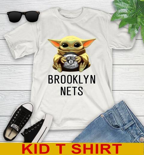 NBA Basketball Brooklyn Nets Star Wars Baby Yoda Shirt 101