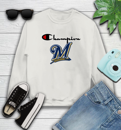 MLB Baseball Milwaukee Brewers Champion Shirt Sweatshirt 9