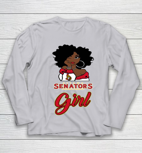 Ottawa Senators Girl NHL Youth Long Sleeve 5