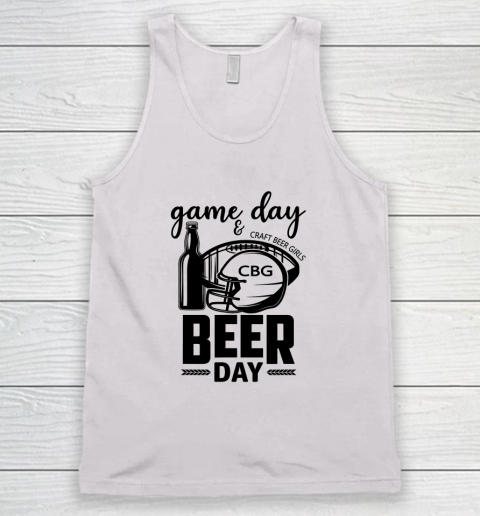 Football And Beer Day Tank Top