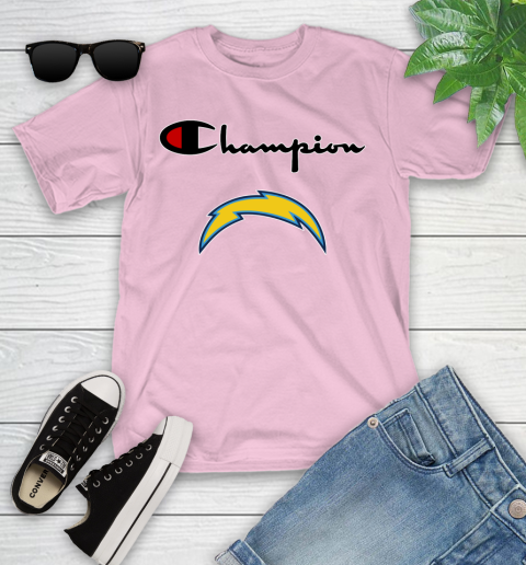 NFL Football Los Angeles Chargers Champion Shirt Youth T-Shirt 7