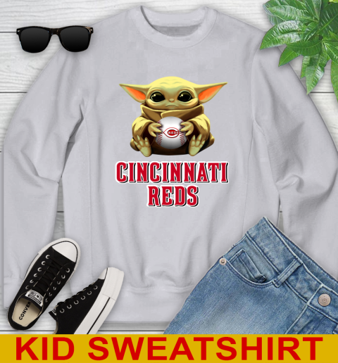 MLB Baseball Cincinnati Reds Star Wars Baby Yoda Shirt 116