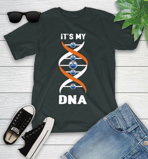 Edmonton Oilers NHL Hockey It's My DNA Sports Youth T-Shirt 6