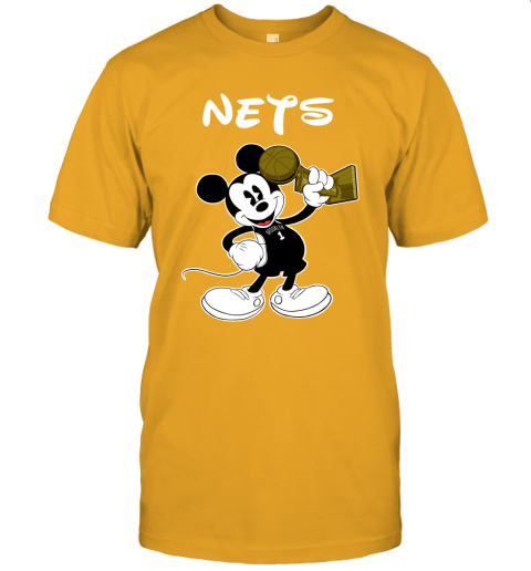 Mickey Brooklyn Nets Unisex Jersey Tee