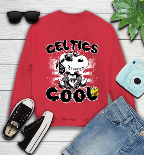 NBA Basketball Brooklyn Nets Cool Snoopy Shirt Youth Sweatshirt 6