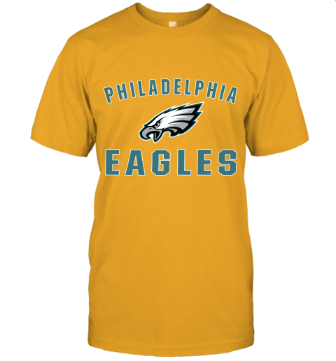 Philadelphia Eagles NFL Line Gray Victory Unisex Jersey Tee