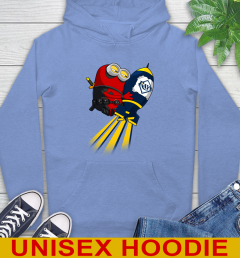 MLB Baseball Tampa Bay Rays Deadpool Minion Marvel Shirt Hoodie 11