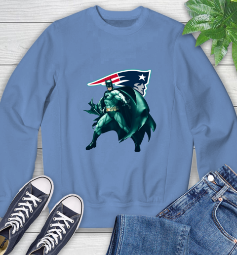 NFL Batman Football Sports New England Patriots Sweatshirt 11