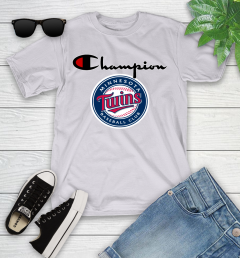 MLB Baseball Minnesota Twins Champion Shirt Youth T-Shirt 2
