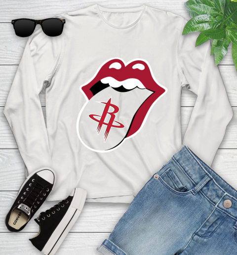 Houston Rockets NBA Basketball Lips I Root For My Team Adoring Fan 136