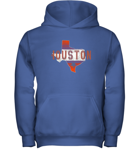 xpmt new houston retro baseball shirtvintage houston baseball youth hoodie 43 front royal