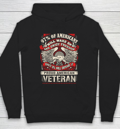 Veteran Shirt Veteran 97% Of American Hoodie