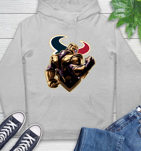 NFL Thanos Avengers Endgame Football Sports Houston Texans Hoodie 6
