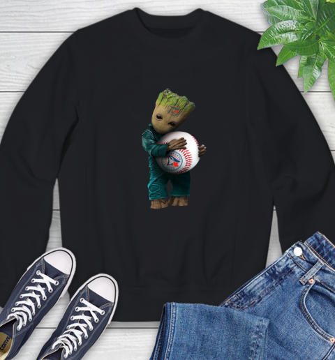 MLB Groot Guardians Of The Galaxy Baseball Sports Tampa Bay Rays Sweatshirt 2