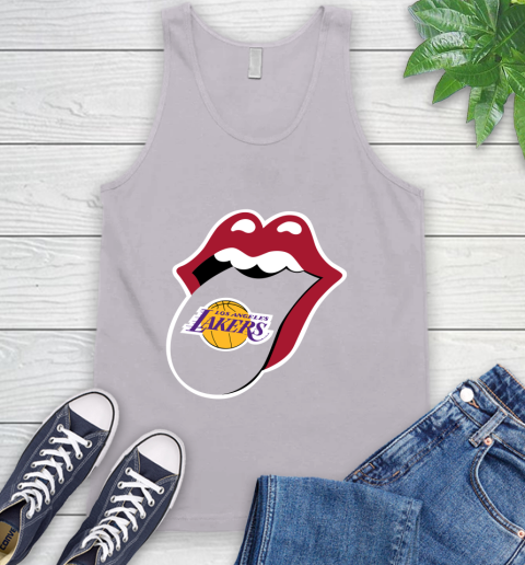Los Angeles Lakers NBA Basketball Lips I Root For My Team Adoring Fan 73