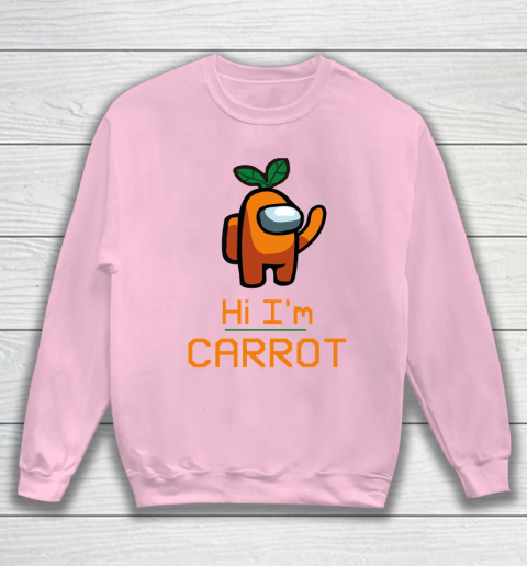 Among Us Shirt IM CARROT ORANGE AMONG A7 Sweatshirt 5