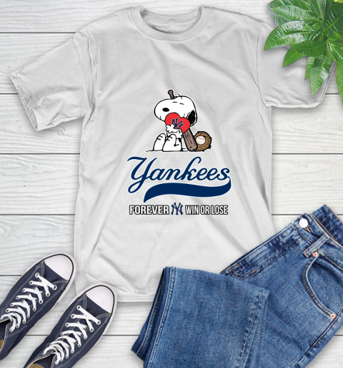 MLB The Peanuts Movie Snoopy Forever Win Or Lose Baseball New York Yankees