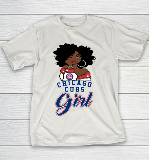 Chicago Cubs Girl MLB Youth T-Shirt 11