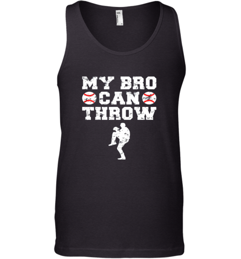 Kids Cute Baseball Brother Sister Funny Shirt Cool Gift Pitcher Tank Top