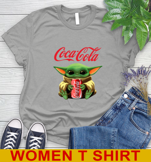 Star Wars Baby Yoda Hugs Coca Cola Soft Drink Shirt 99