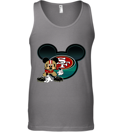 NFL San Francisco 49ers Mickey Mouse Disney Football T Shirt Youth